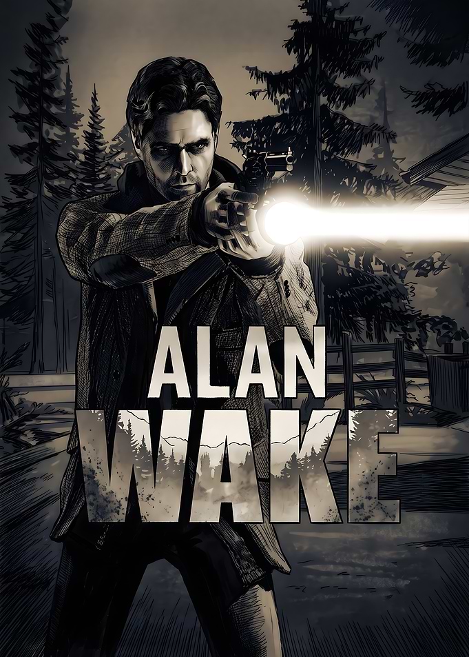 Alan Wake Video Game Poster