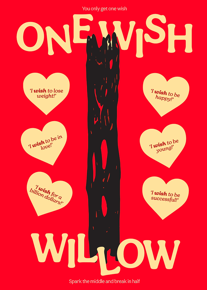 Obsession Movie One Wish Willow Poster