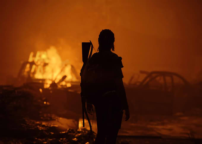 Ashes of the Fallen – Post-Apocalyptic Survivor Silhouette
