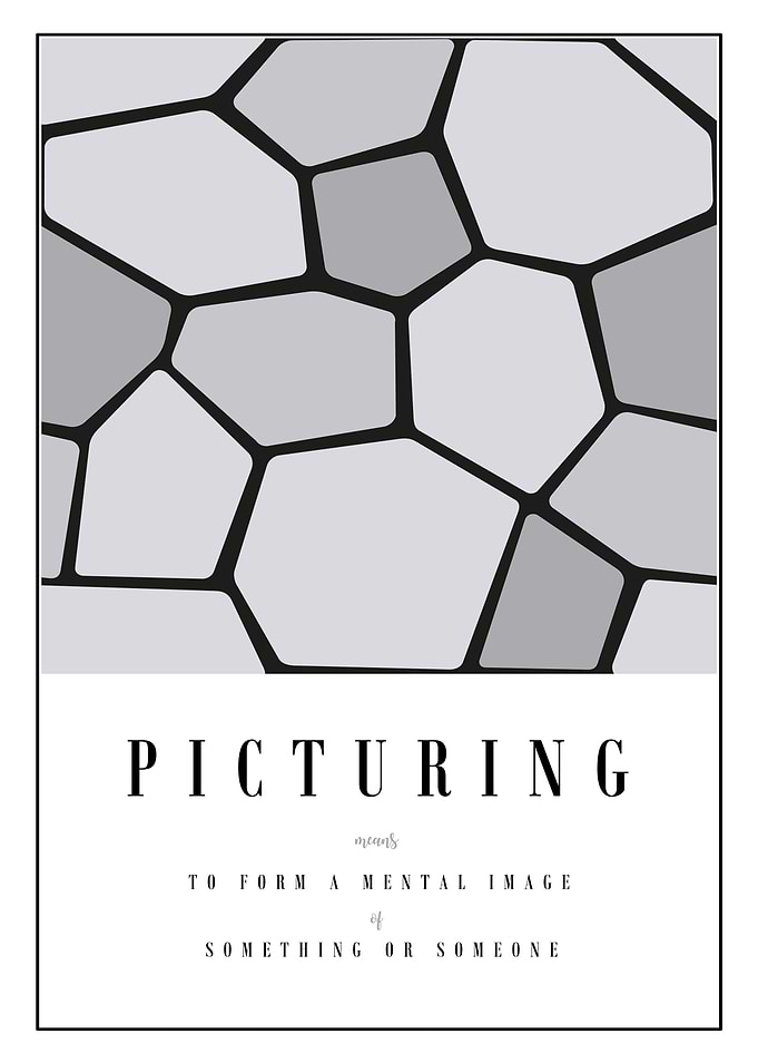 Garden Stone Minimalist Poster