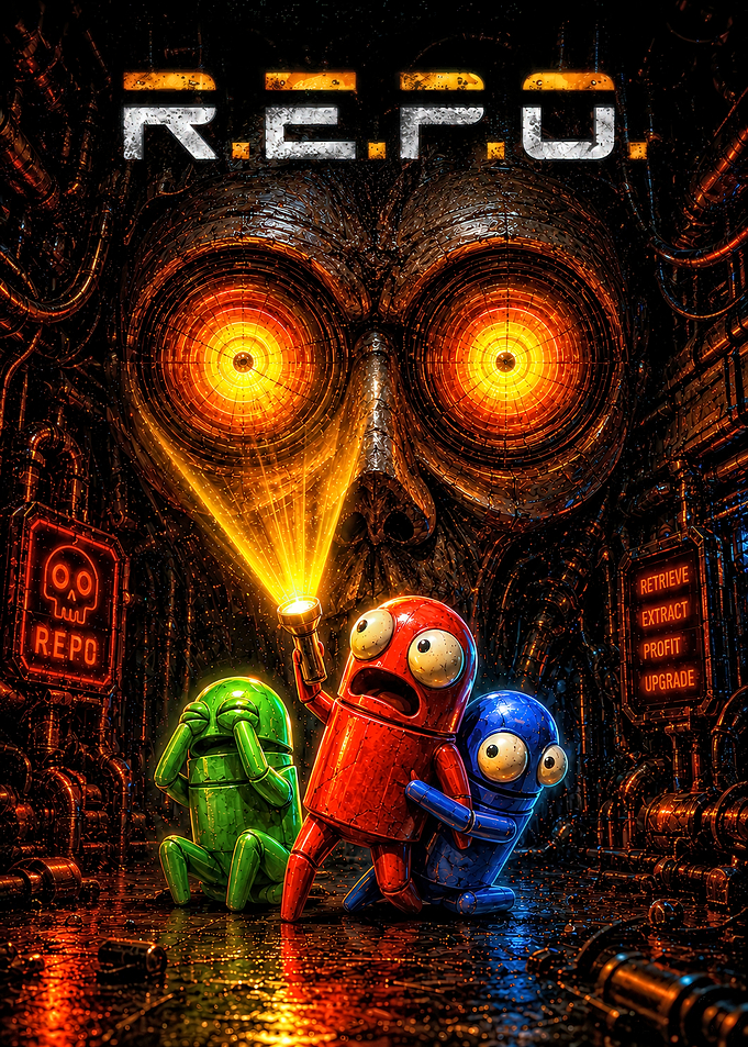 R.E.P.O. Sci-Fi Horror Poster