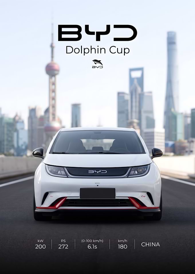 BYD Dolphin Cup Promotional Poster