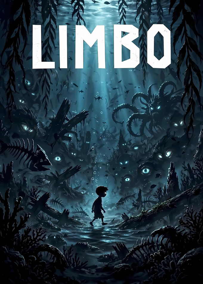 Limbo Underwater Horror Game Poster