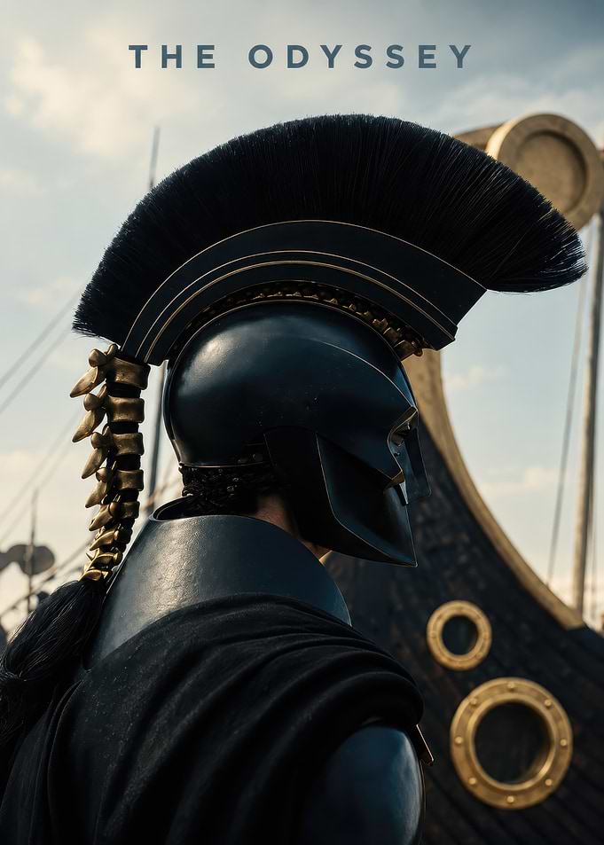 The Odyssey Spartan Warrior Poster