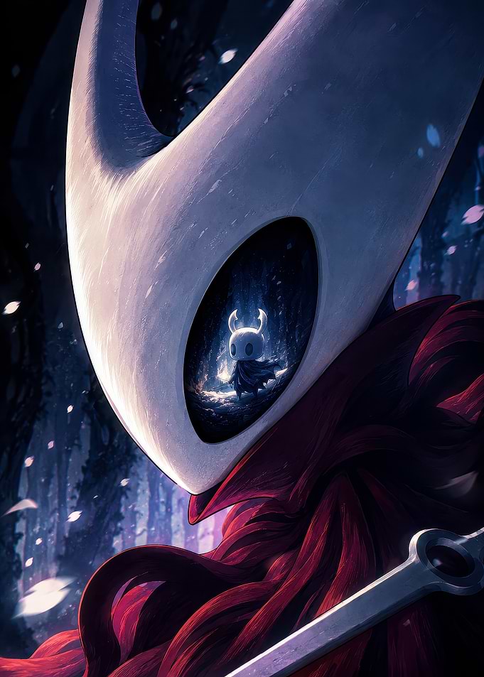Hornet and The Knight Hollow Knight