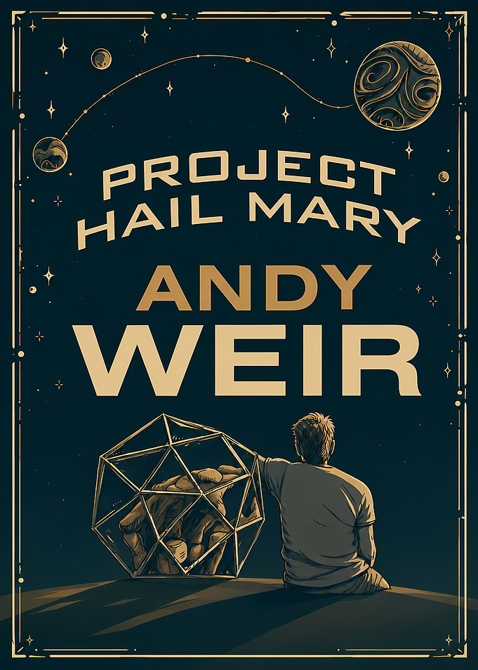 Project Hail Mary Book Cover Art