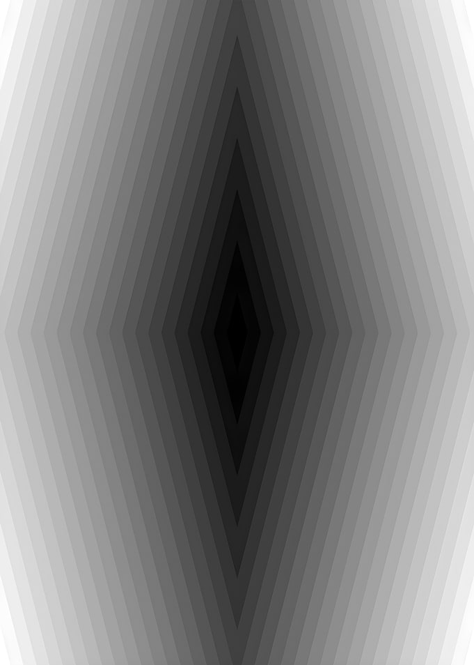 Minimalist Diamond Gradient Pattern