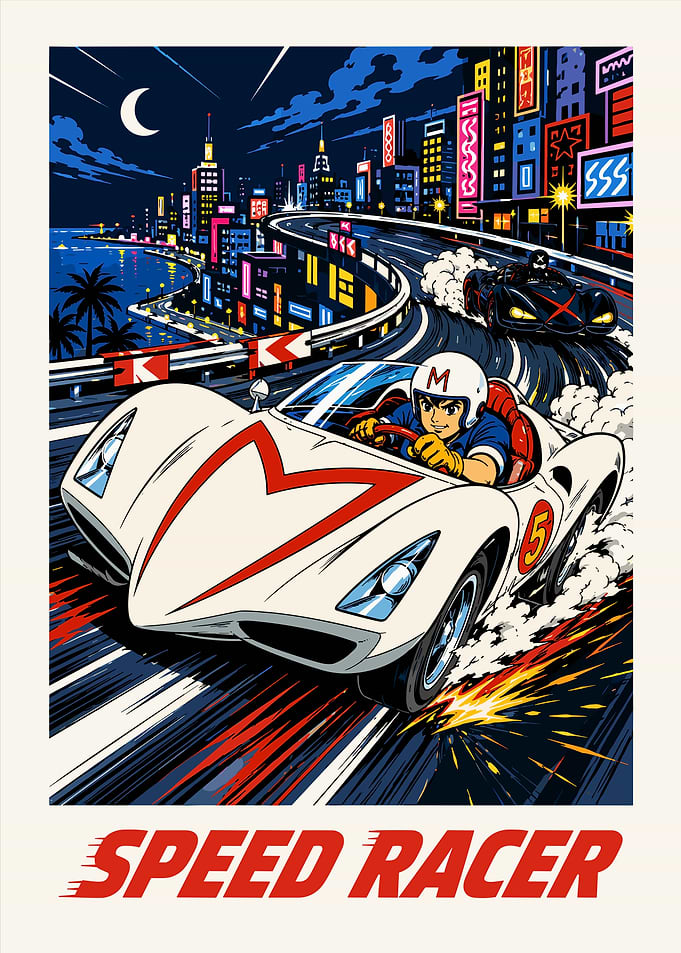 Speed Racer Mach 5 Night Race