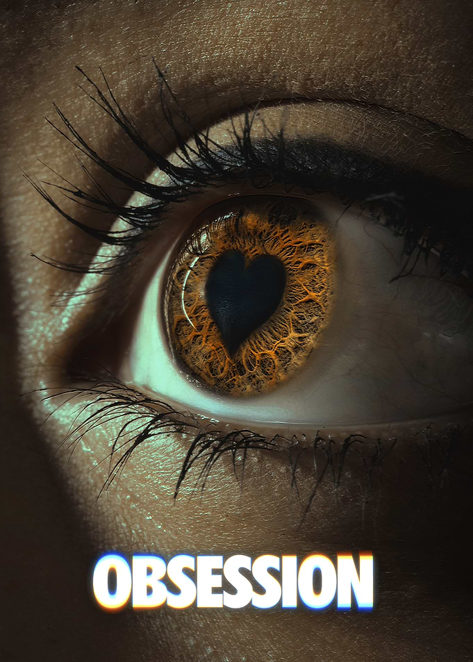 Obsession Heart Pupil Eye Close-up