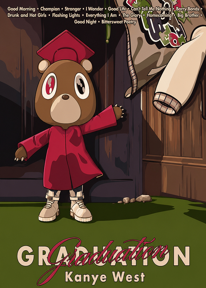 Kanye West Graduation Album Cover Art
