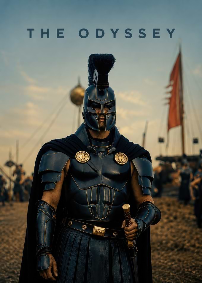 The Odyssey Spartan Warrior Poster