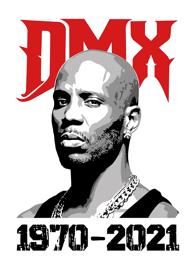 DMX Tribute Portrait Graphic