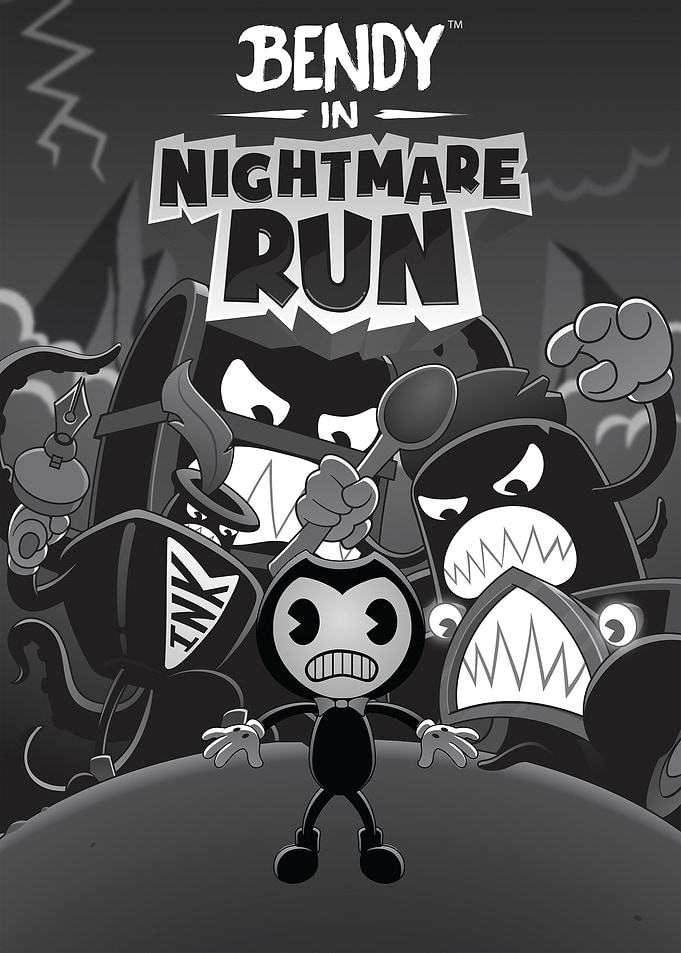Bendy in Nightmare Run Game Poster