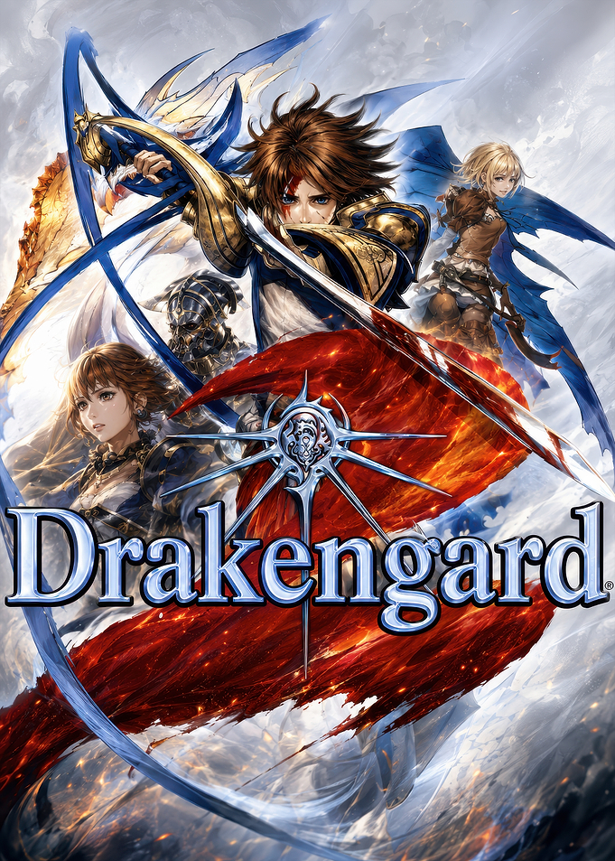 Drakengard Video Game Promotional Art