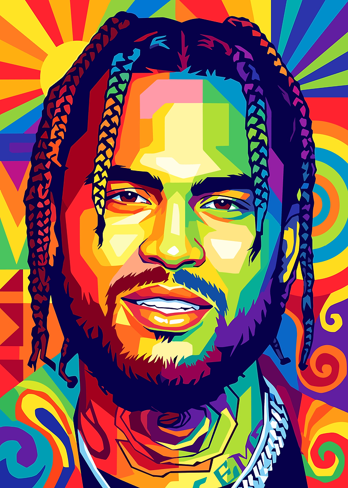 Dave East Pop Art Portrait