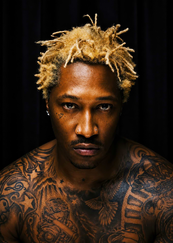 Portrait of Rapper Future
