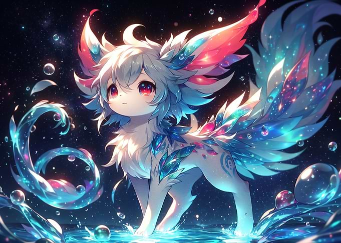 Cute Cosmic Fantasy Creature
