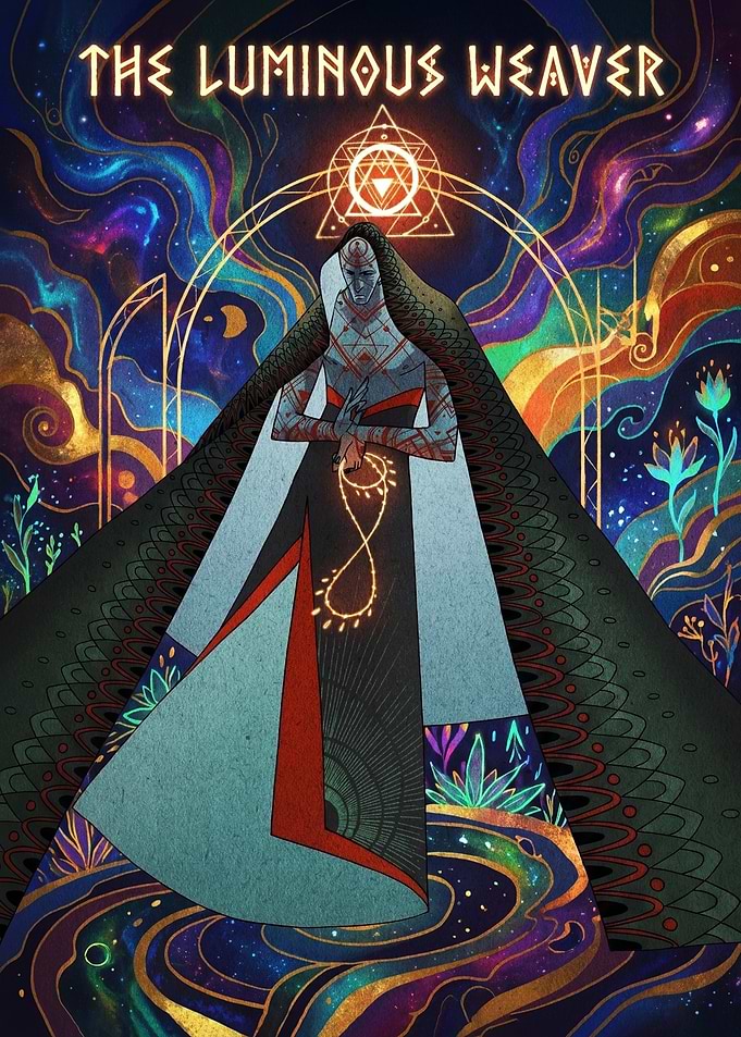The Luminous Weaver Fantasy Art