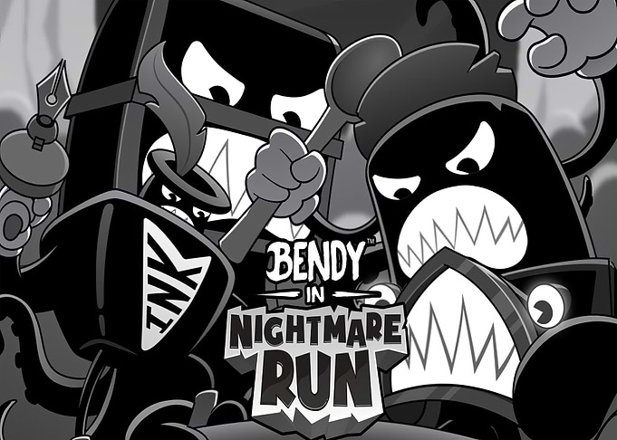 Bendy in Nightmare Run Game Art