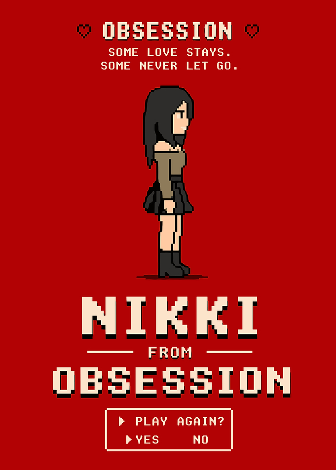 Nikki from Obsession Pixel Art Poster