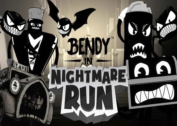 Bendy in Nightmare Run Game Poster
