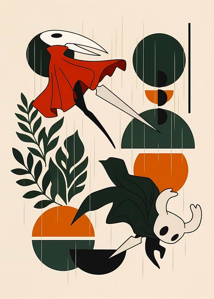 Hollow Knight Minimalist Art Print