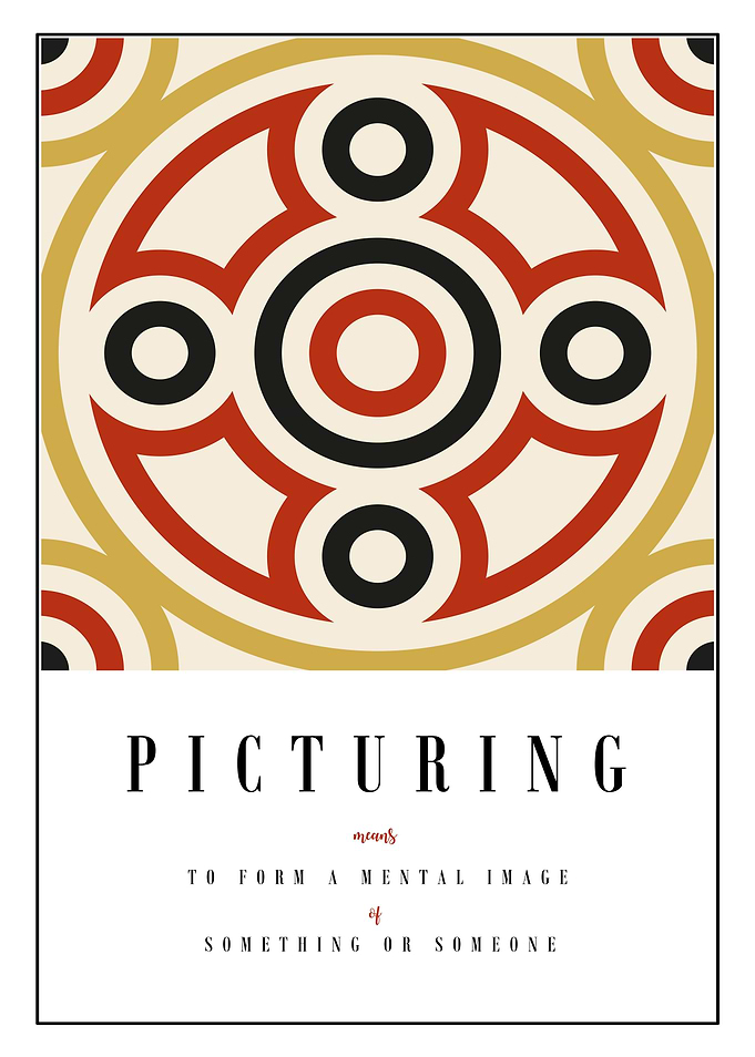 Inner Circle Minimalist Art Poster