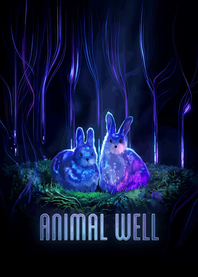 Animal Well Game Poster