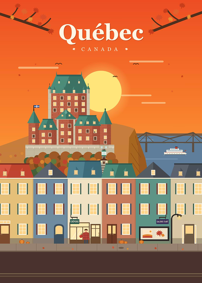 Québec City in Autumn - Old Quebec