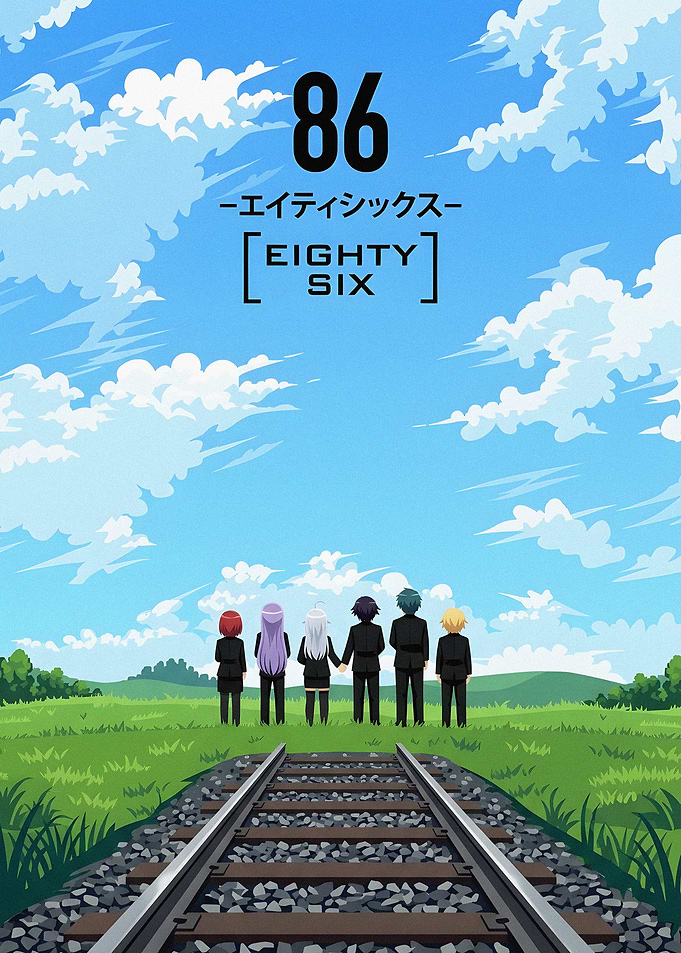 86 Eighty-Six Anime Poster
