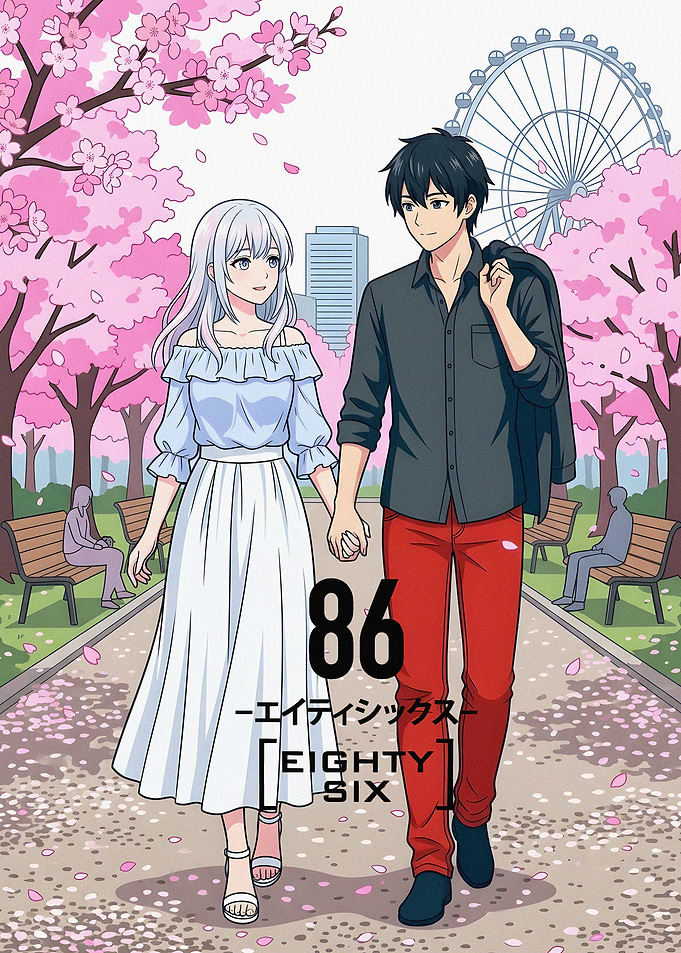 86 Eighty-Six Anime Couple Date