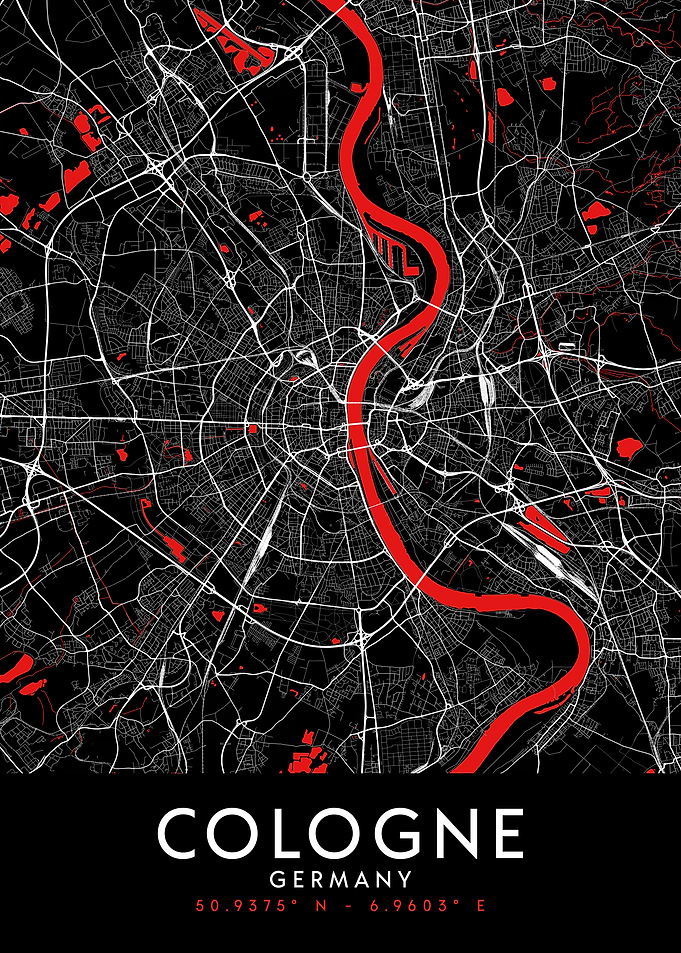 Cologne Dark Map