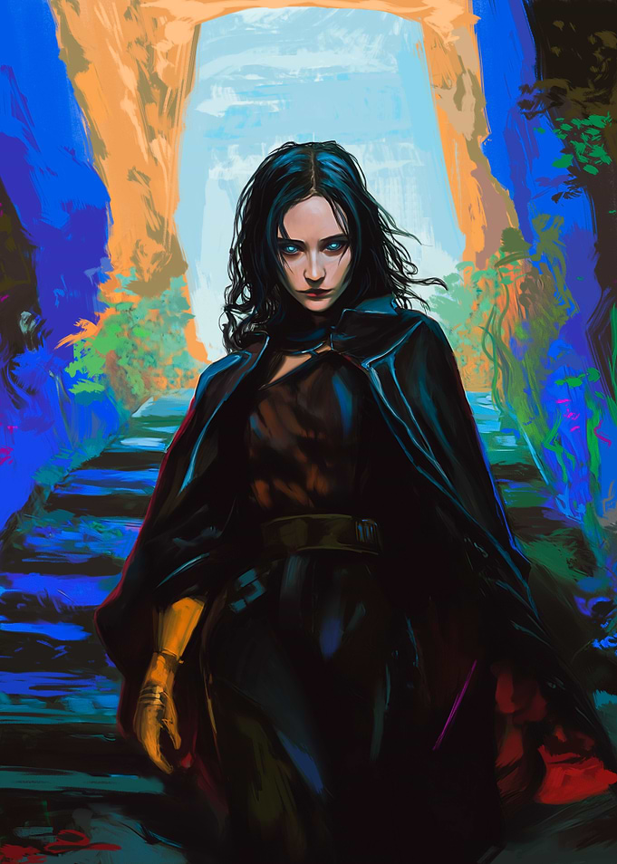 Gessa | Mysterious Woman in Dark Cloak