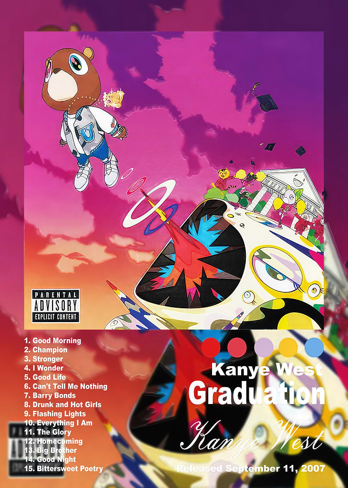 Kanye West Graduation Album Cover Art
