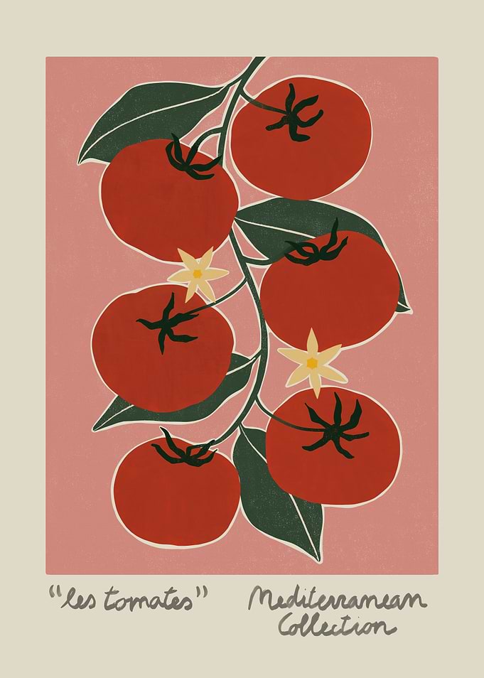Les Tomates Mediterranean Collection Art Print