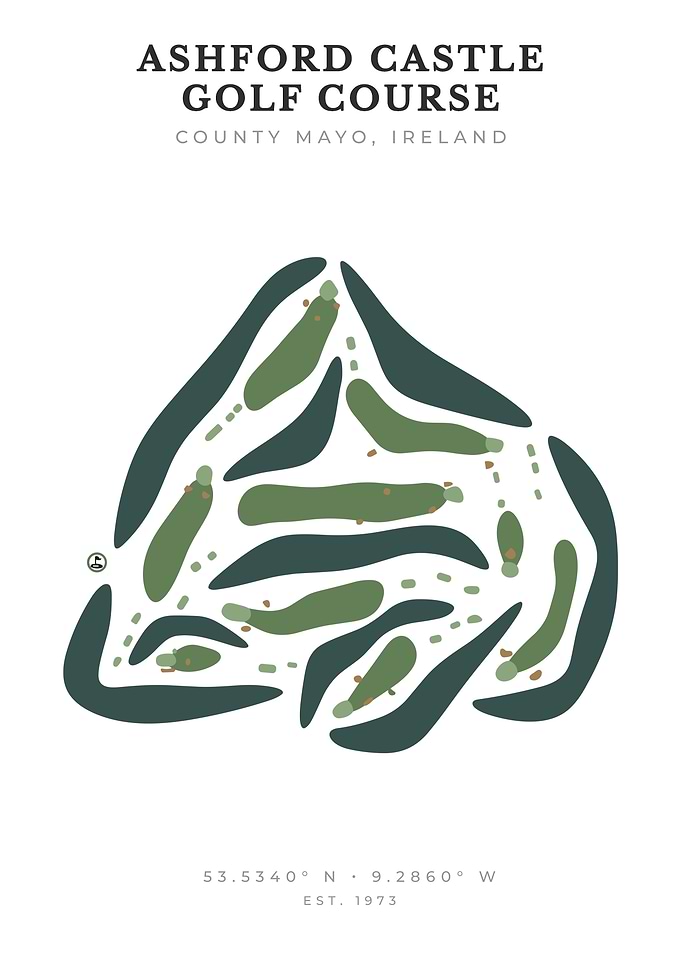 Ashford Castle Golf Course Map