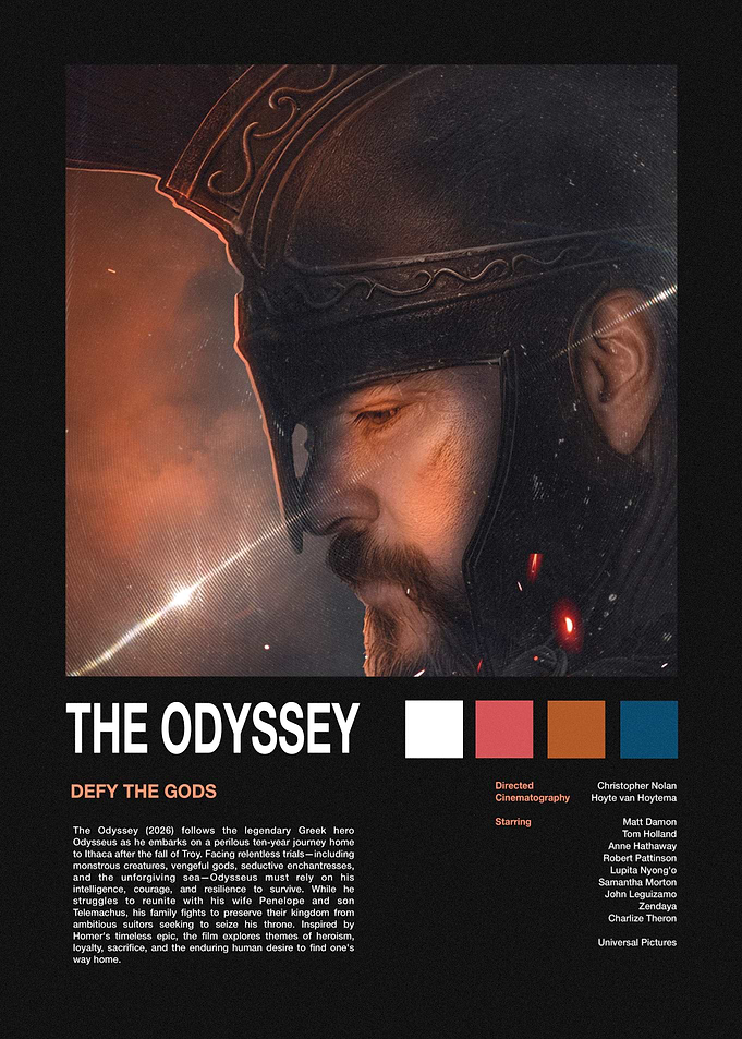 The Odyssey Movie Poster Concept