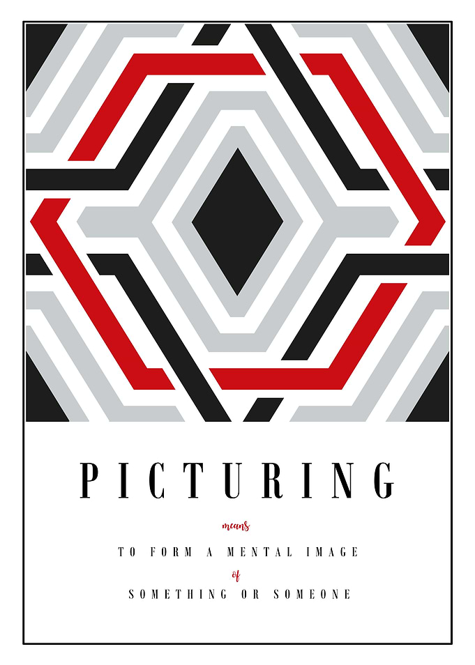 Hive Mind Geometric Art Print