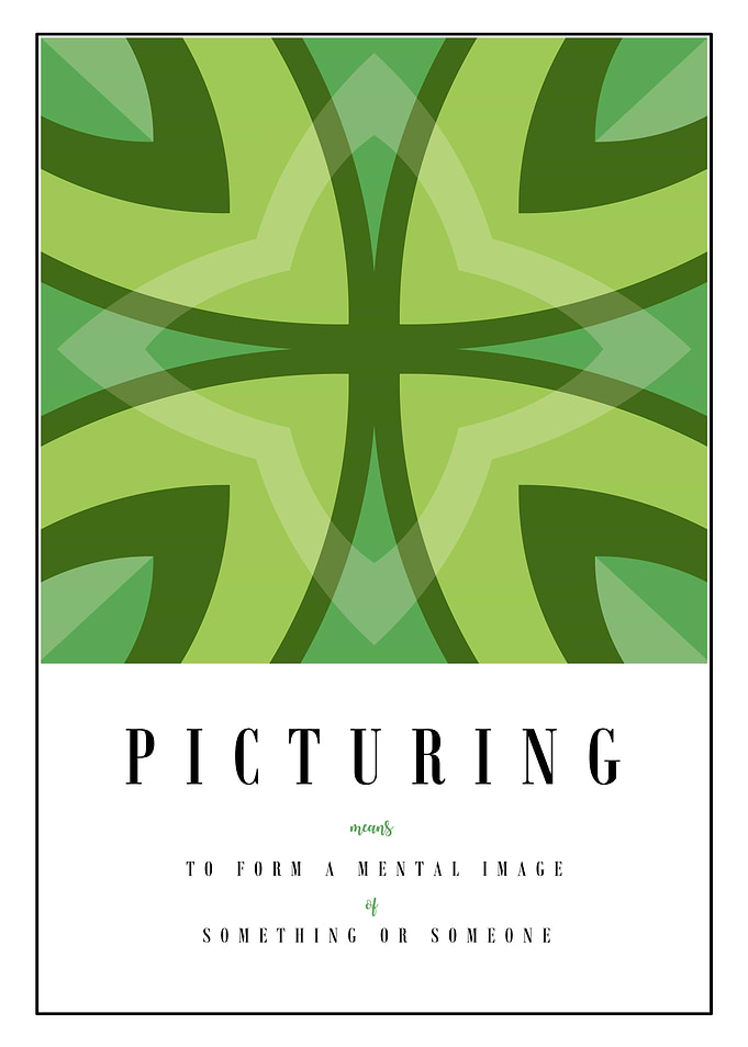Kaleidoscope Minimalist Art Poster