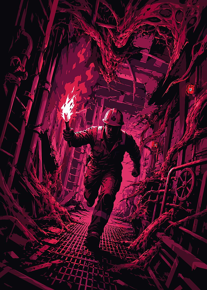 Pixel Art Horror Escape