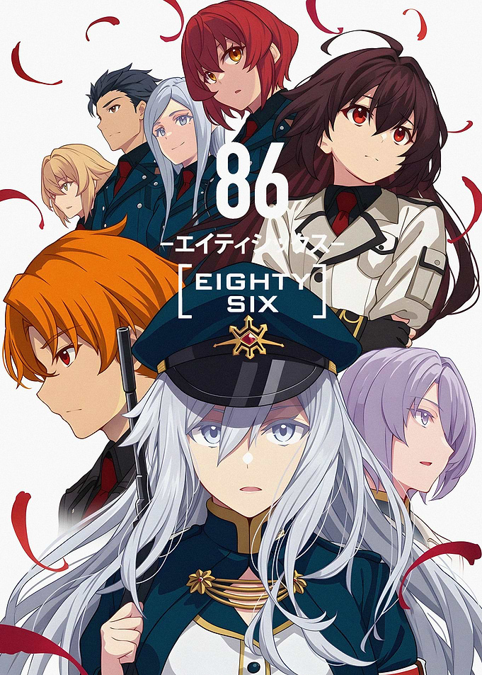 86 Eighty-Six Anime Character Poster