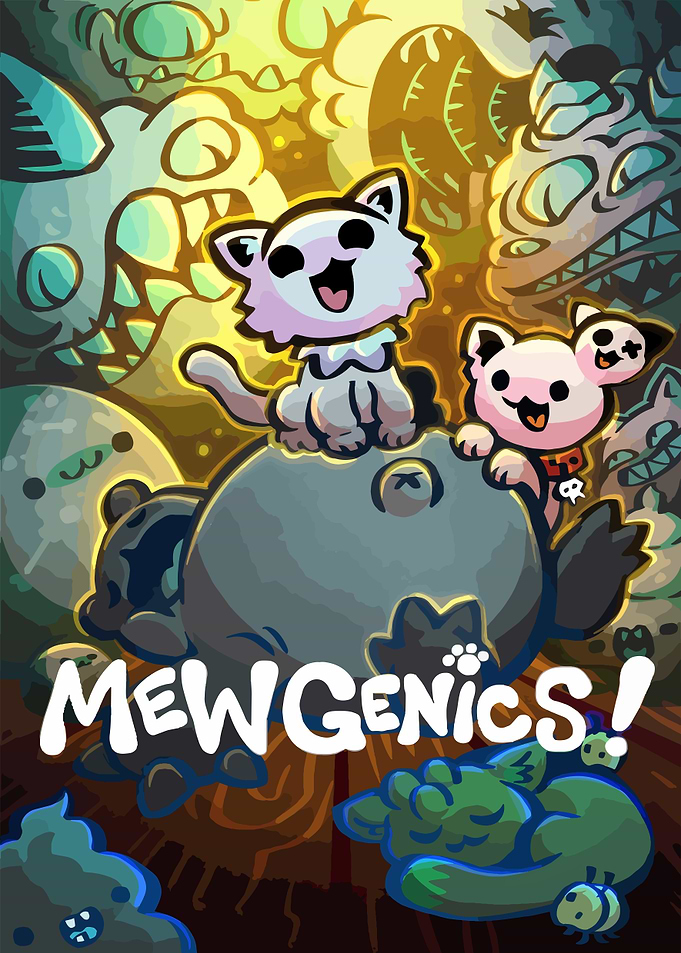 Mewgenics Game Poster Art
