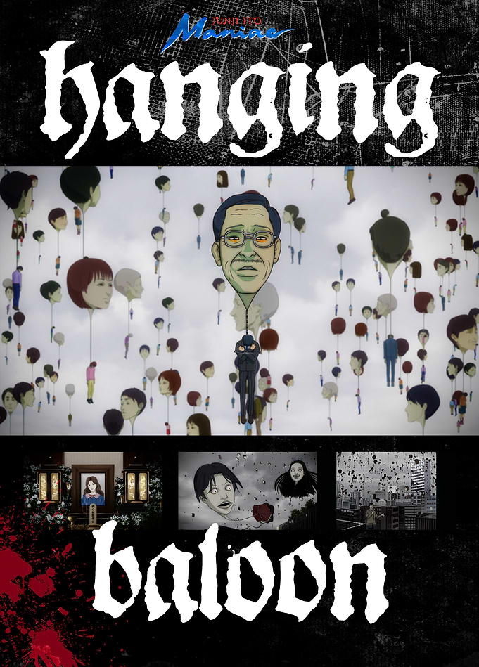 Junji Ito's Hanging Balloon Nightmare Collage