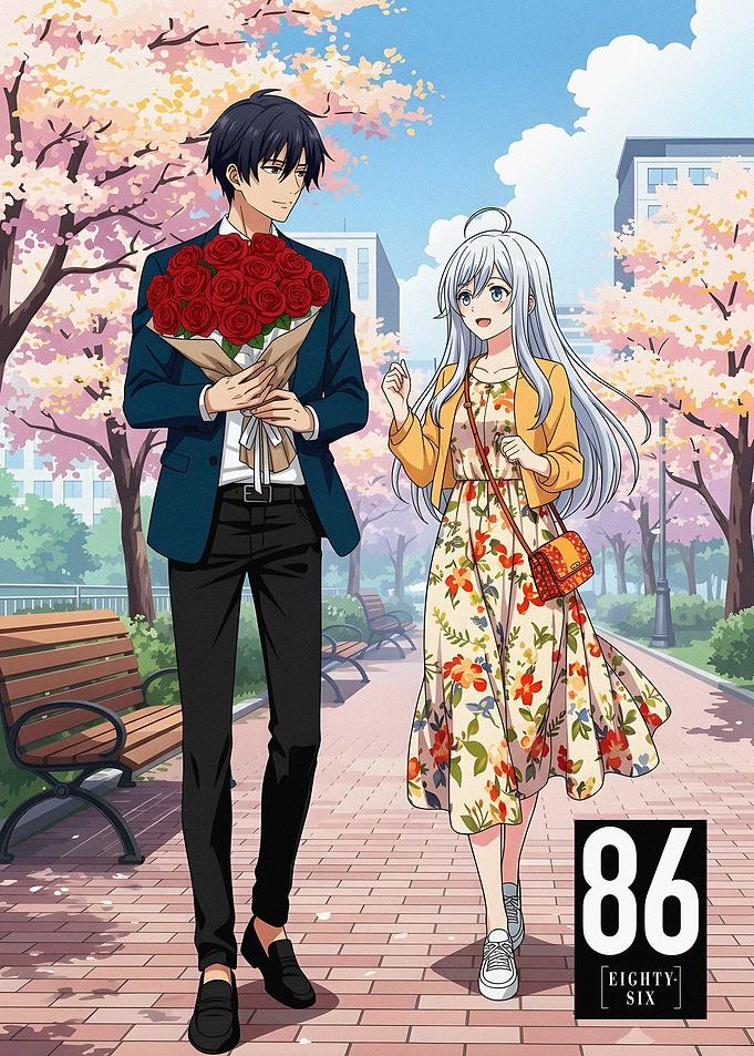 86 Eighty-Six Anime Couple Date