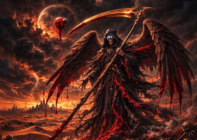 Grim Reaper Angel of Death