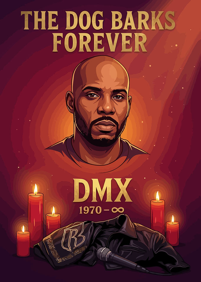 DMX Tribute Memorial Poster