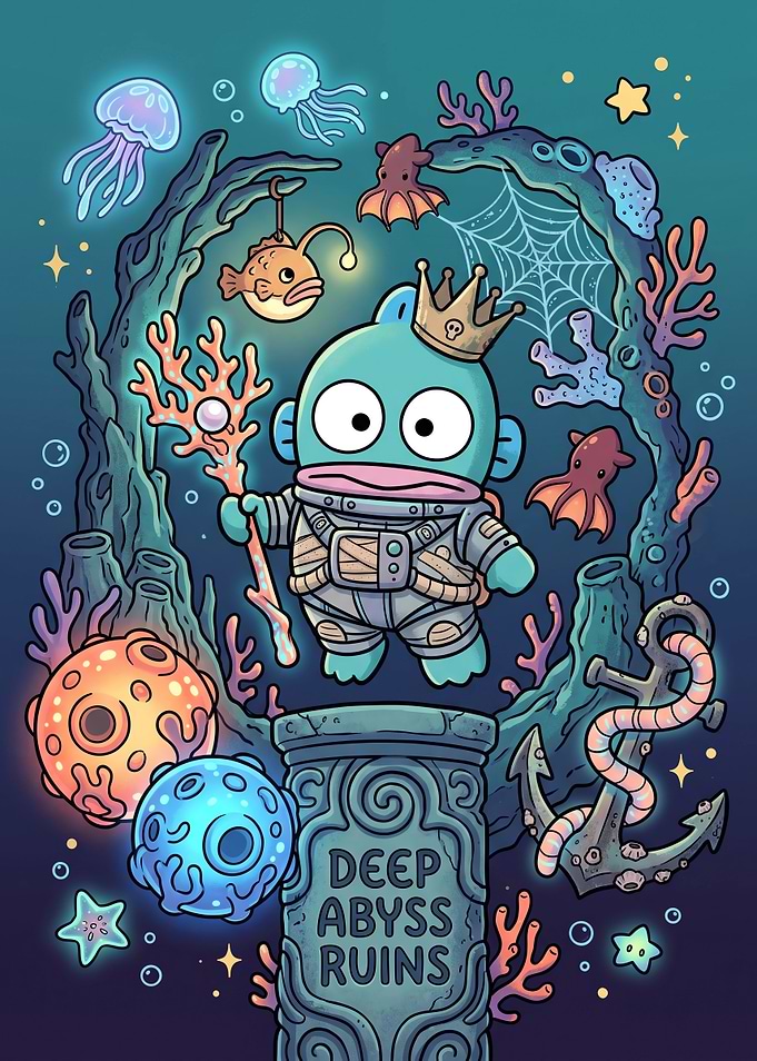 Hangyodon Underwater King in Deep Abyss