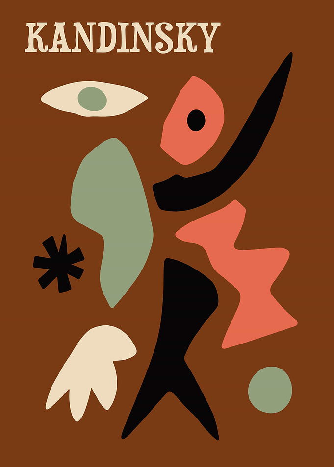 Kandinsky Abstract Art Poster