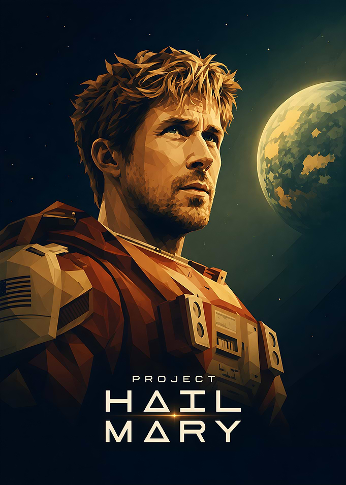 Project Hail Mary Ryland Grace Poster