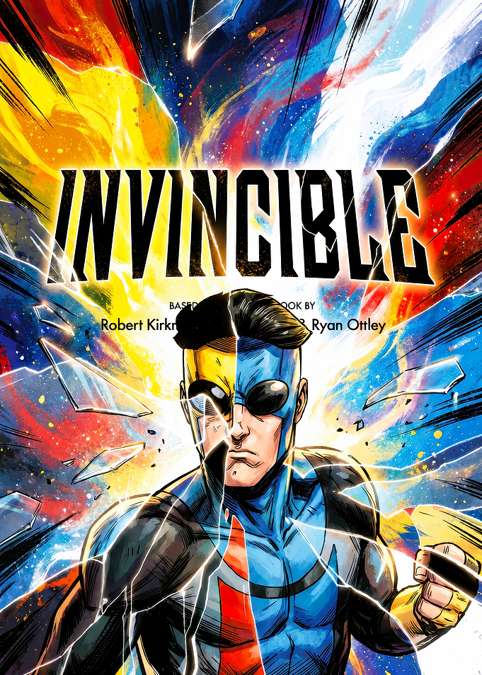 Invincible Comic Book Cover Art